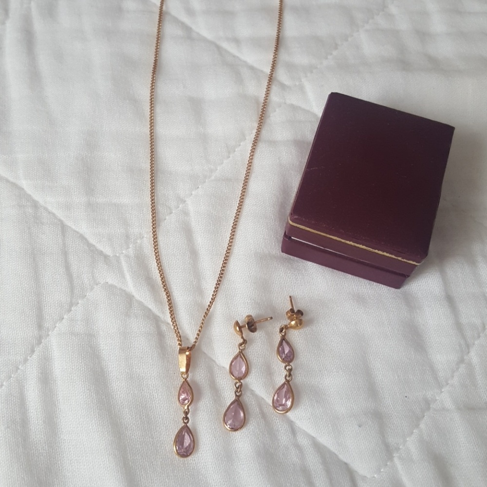 Rose gold set handmade Peru